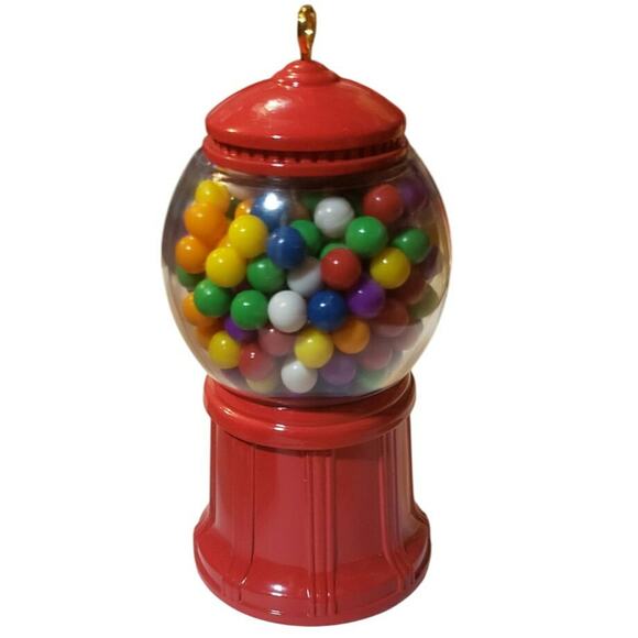 Carlton Cards "1999" Gumball Christmas "Days Gone By" Ornament Orig Box 3" - Picture 2 of 4